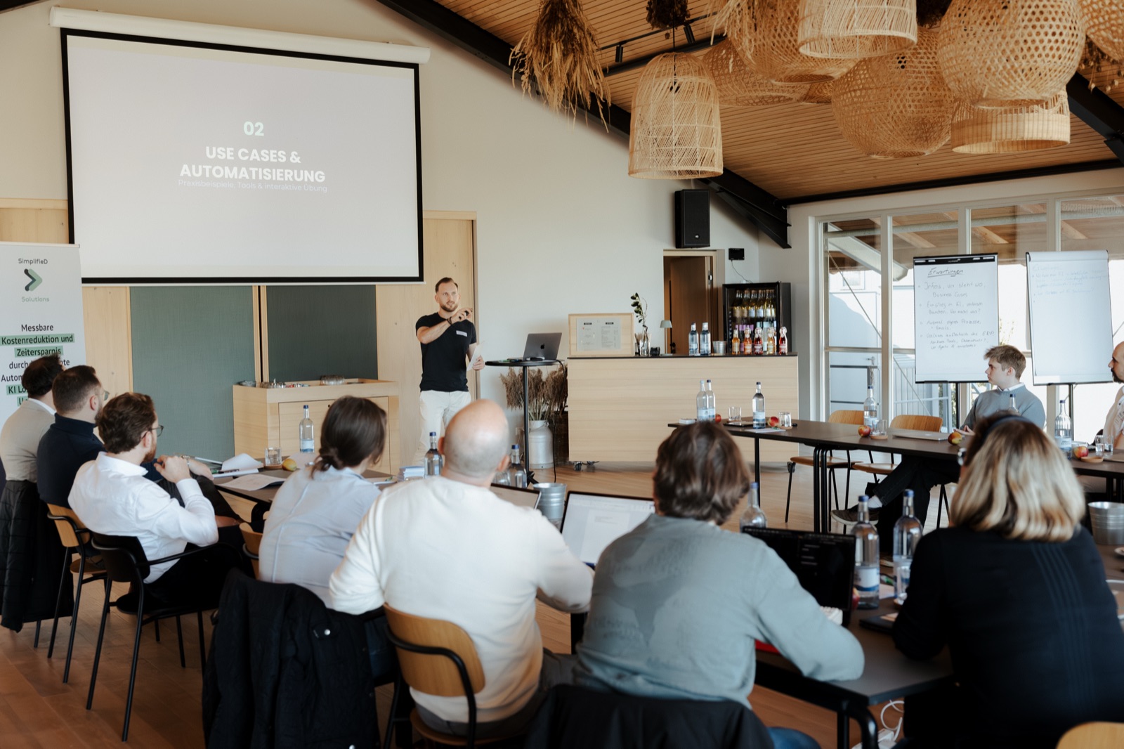 Talk on use cases & automation during the workshop